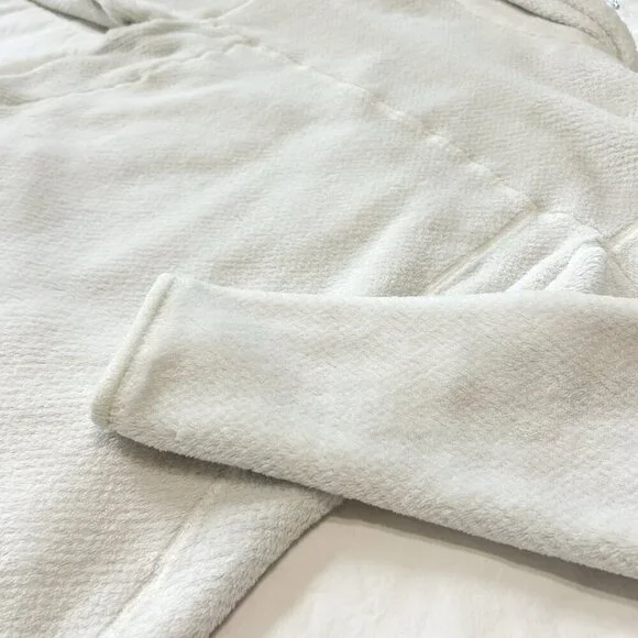 Patagonia Re-Tool Snap-T Fleece Pullover Cream Raw Linen Size L - Picture 9 of 10